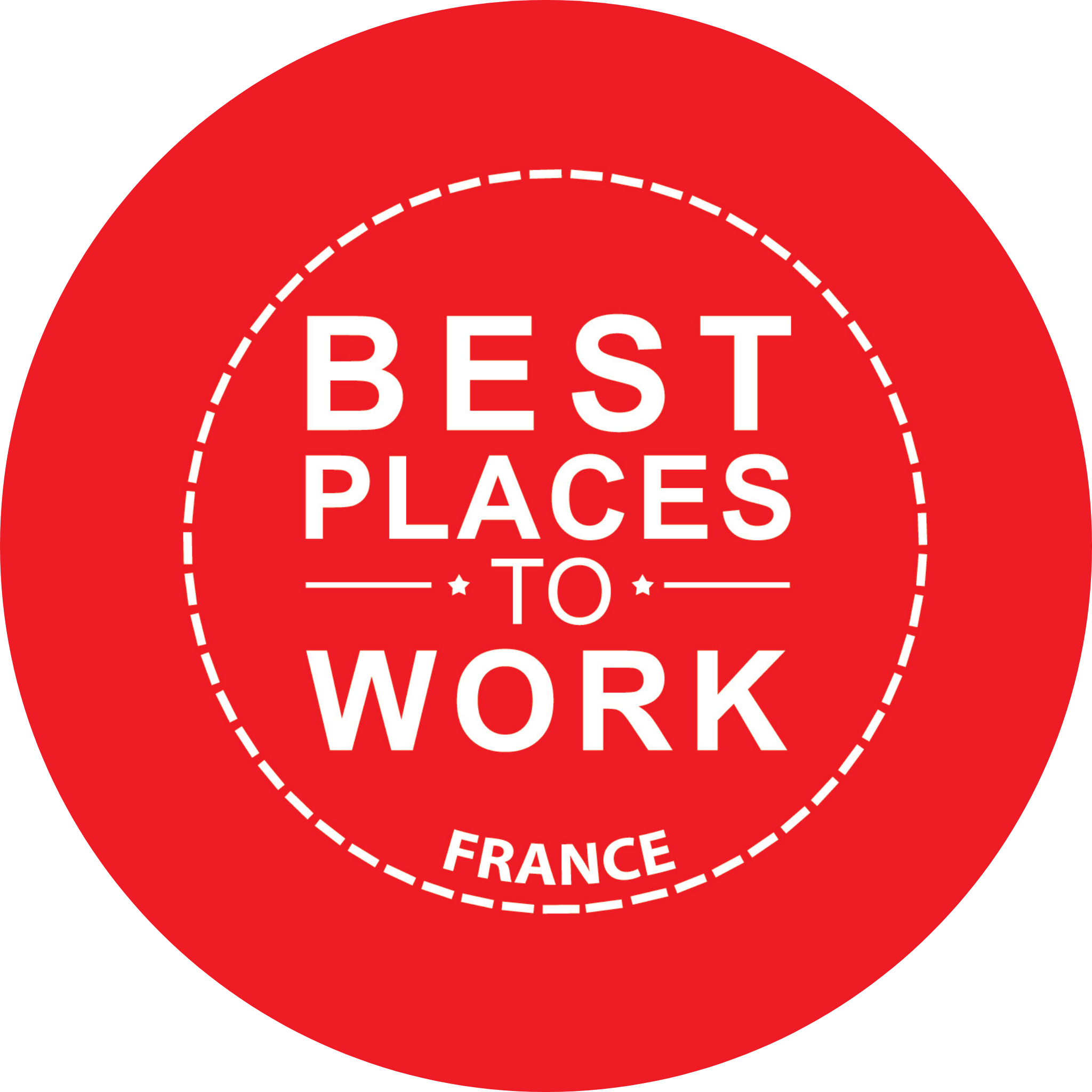 Certifié Best Place to Work en France pour l'année 2023